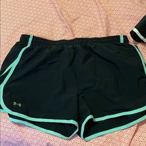 women’s under armor running shorts